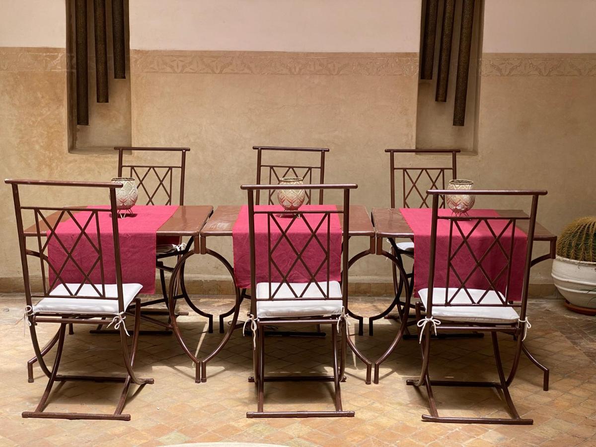 Magnifique Riad dans la médina Marrakesh Exterior foto